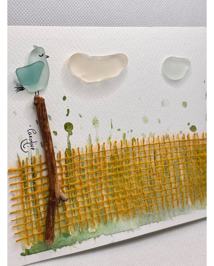 ILUSTRACIÓN HECHA A PARTIR DEL CRISTAL MARINO