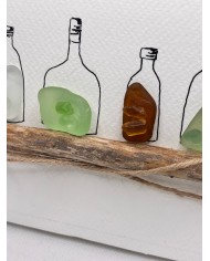 ILUSTRACIÓN HECHA CON CRISTAL MARINO O LÁGRIMAS DE SIRENA