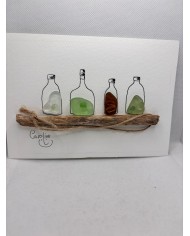 ILUSTRACIÓN HECHA CON CRISTAL MARINO O LÁGRIMAS DE SIRENA