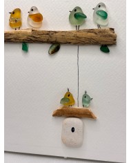 ILUSTRACIÓN HECHA CON CRISTAL MARINO O LÁGRIMAS DE SIRENA