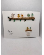 ILUSTRACIÓN HECHA CON CRISTAL MARINO O LÁGRIMAS DE SIRENA