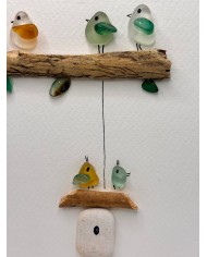 ILUSTRACIÓN HECHA CON CRISTAL MARINO O LÁGRIMAS DE SIRENA