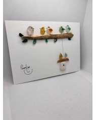 ILUSTRACIÓN HECHA CON CRISTAL MARINO O LÁGRIMAS DE SIRENA