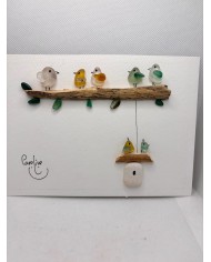 ILUSTRACIÓN HECHA CON CRISTAL MARINO O LÁGRIMAS DE SIRENA