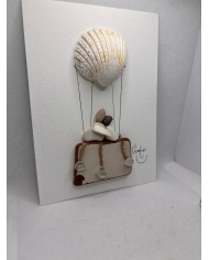 ILUSTRACIÓN  HECHA CON CRISTAL MARINO DEL MEDITERRÁNEO