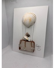 ILUSTRACIÓN  HECHA CON CRISTAL MARINO DEL MEDITERRÁNEO