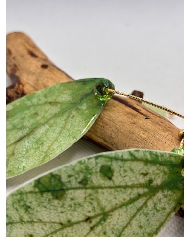 PENDIENTES ARTESANOS DE HOJA NATURAL ESQUELETIZADA