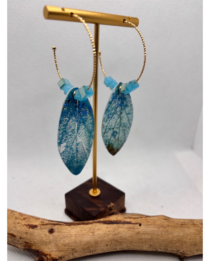 PENDIENTES ARTESANOS DE HOJA NATURAL ESQUELETIZAD1