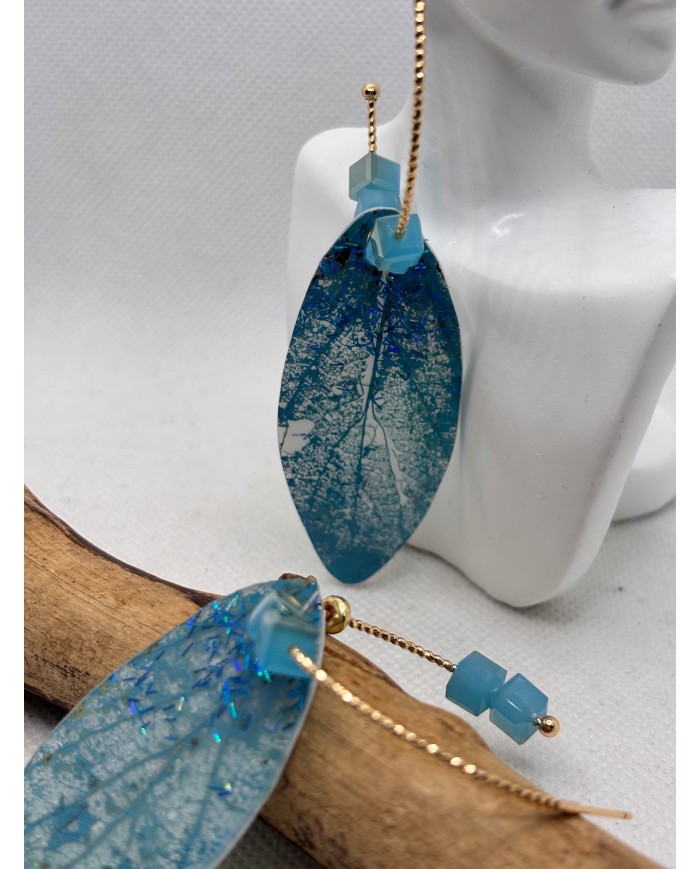 PENDIENTES ARTESANOS DE HOJA NATURAL ESQUELETIZAD1