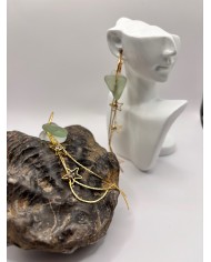 PENDIENTES DE CRISTAL MARINO ARTESANO1