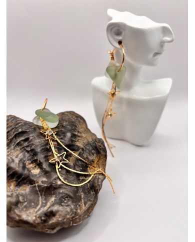 PENDIENTES DE CRISTAL MARINO ARTESANO1