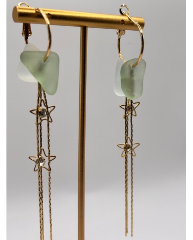 PENDIENTES DE CRISTAL MARINO ARTESANO1