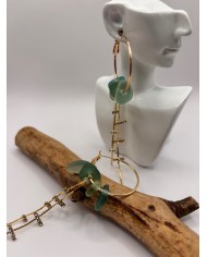 PENDIENTES DE CRISTAL MARINO O LÁGRIMAS DE SIRENA