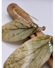 PENDIENTES ARTESANOS DE HOJA NATURAL ESQUELETIZADA