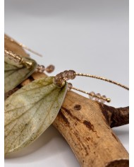 PENDIENTES ARTESANOS DE HOJA NATURAL ESQUELETIZADA