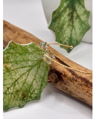 PENDIENTES ARTESANOS DE HOJA NATURAL ESQUELETIZADA