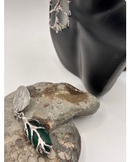 PENDIENTES ARTESANOS DE CRISTAL MARINO O LÁGRIMAS DE SIRENA