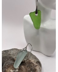 PENDIENTES DE CRISTAL MARINO ARTESANOS