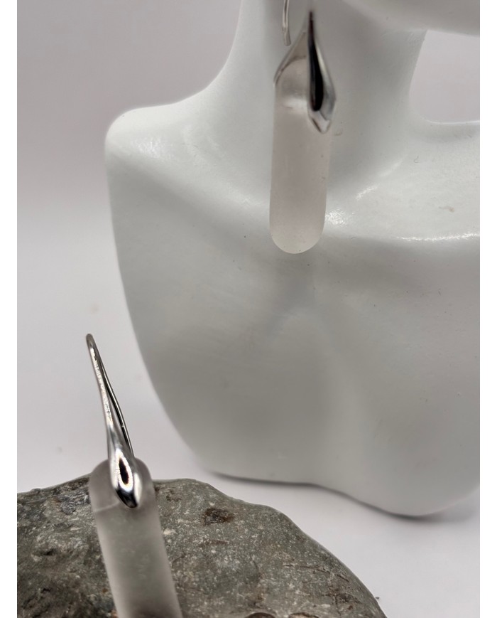 PENDIENTES DE CRISTAL MARINO O LÁGRIMAS DE SIRENA