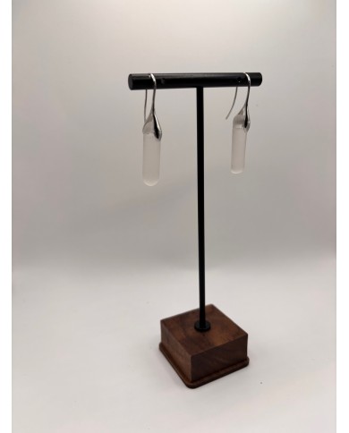 PENDIENTES DE CRISTAL MARINO O LÁGRIMAS DE SIRENA