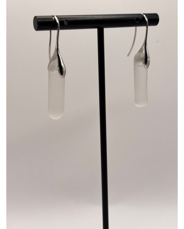 PENDIENTES DE CRISTAL MARINO O LÁGRIMAS DE SIRENA