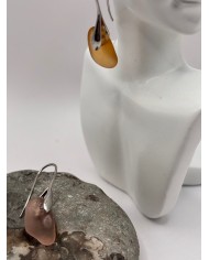 PENDIENTES ARTESANOS DE CRISTAL MARINO O LÁGRIMAS DE SIRENA