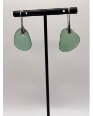 PENDIENTES ARTESANOS DE CRISTAL MARINO