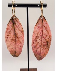 PENDIENTES ARTESANOS DE HOJA NATURAL ESQUELETIZAD1
