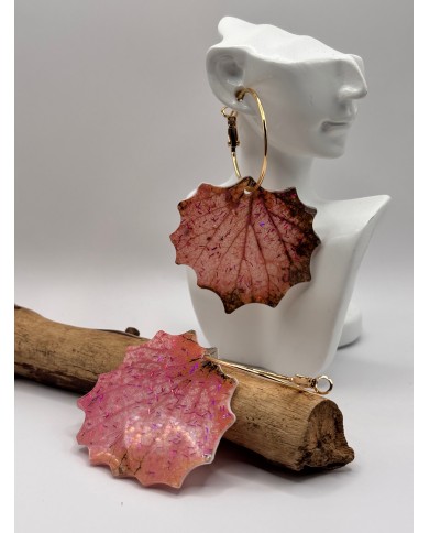 PENDIENTES ARTESANOS DE HOJA NATURAL ESQUELETIZAD1