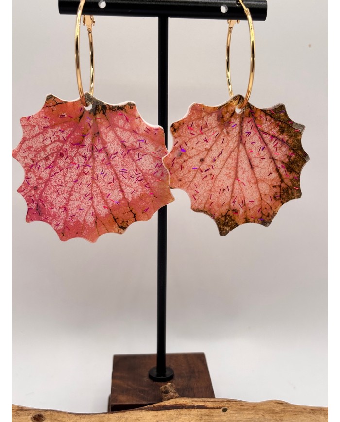 PENDIENTES ARTESANOS DE HOJA NATURAL ESQUELETIZAD1