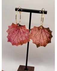 PENDIENTES ARTESANOS DE HOJA NATURAL ESQUELETIZAD1