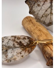 EDICIÓN LIMITADA pendientes artesanos de hoja natural