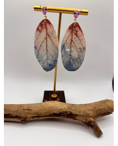 PENDIENTES ARTESANOS DE HOJA NATURAL ESQUELETIZADA1