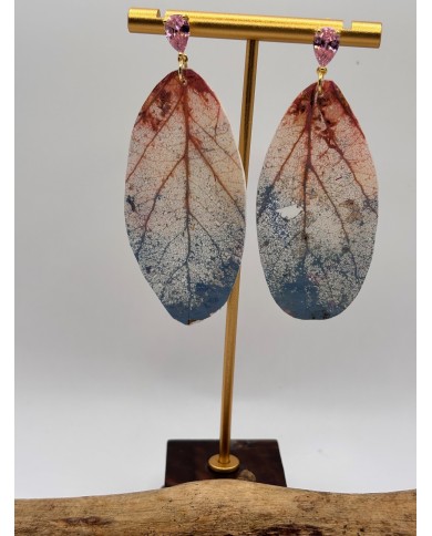 PENDIENTES ARTESANOS DE HOJA NATURAL ESQUELETIZADA1