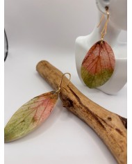 PENDIENTES ARTESANOS DE HOJA NATURAL ESQUELETIZAD1
