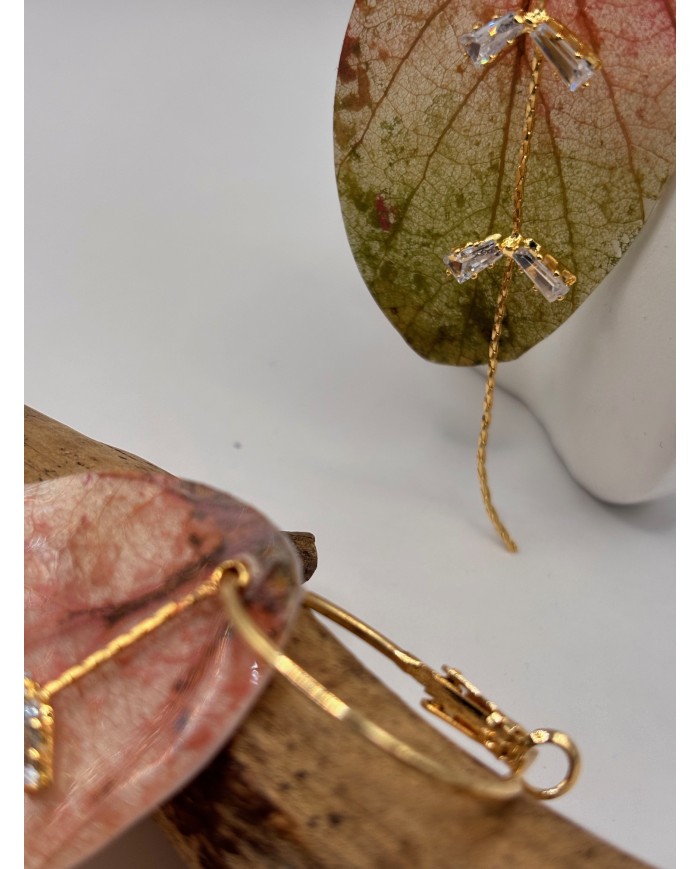 PENDIENTES ARTESANOS DE HOJA NATURAL