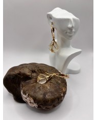 PENDIENTES ARTESANOS DE CRISTAL MARINO