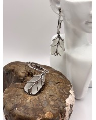 PENDIENTES ARTESANOS DE CRISTAL MARINO