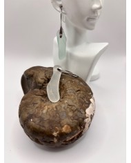 PENDIENTES ARTESANOS DE CRISTAL MARINO O LÁGRIMAS DE SIRENA
