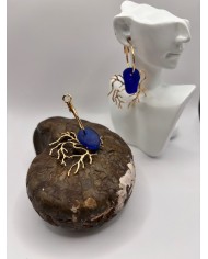 PENDIENTES DE CRISTAL MARINO O LÁGRIMAS DE SIRENA