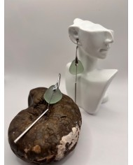 PENDIENTES DE CRISTAL MARINO O LÁGRIMAS DE SIRENA