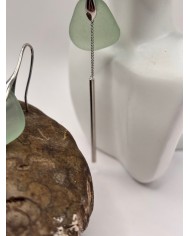 PENDIENTES DE CRISTAL MARINO O LÁGRIMAS DE SIRENA