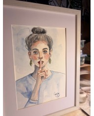 ACUARELA PINTADA A MANO