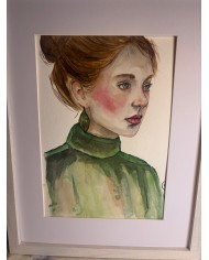 ACUARELA PINTADA A MANO