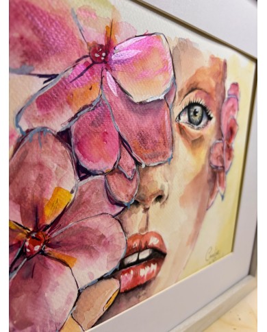 ILUSTRACIÓN PINTADA CON ACUARELA