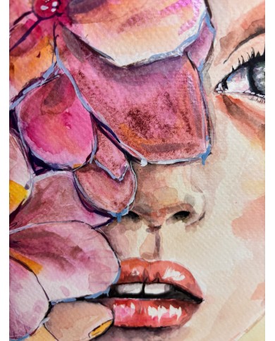 ILUSTRACIÓN PINTADA CON ACUARELA