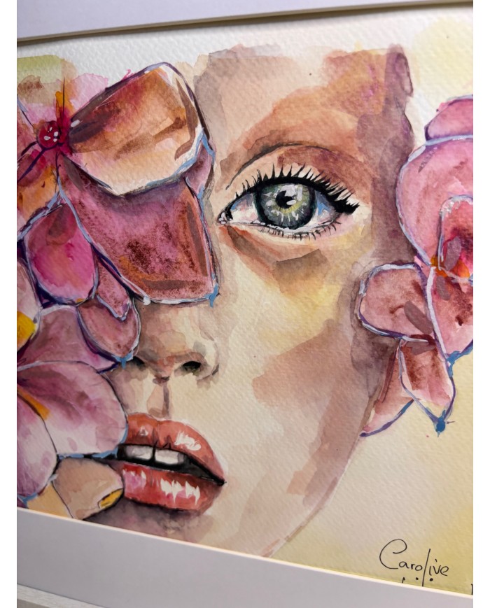 ILUSTRACIÓN PINTADA CON ACUARELA