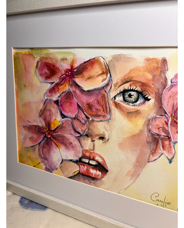 ILUSTRACIÓN PINTADA CON ACUARELA