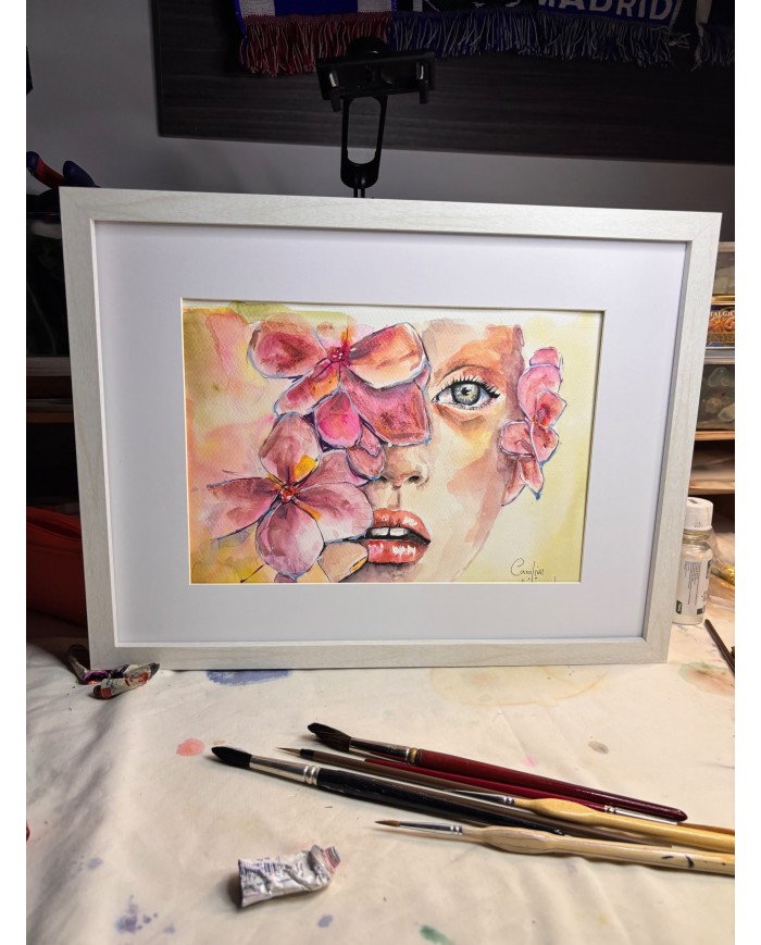 ILUSTRACIÓN PINTADA CON ACUARELA