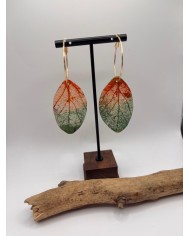 EDICIÓN "TRANSPARENCIA" PENDIENTES ARTESANOS DE HOJA